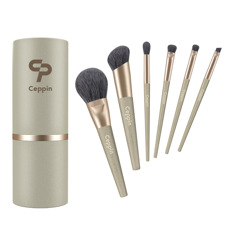 6 Pcs Premium Synthetic Professional Makeup Brush