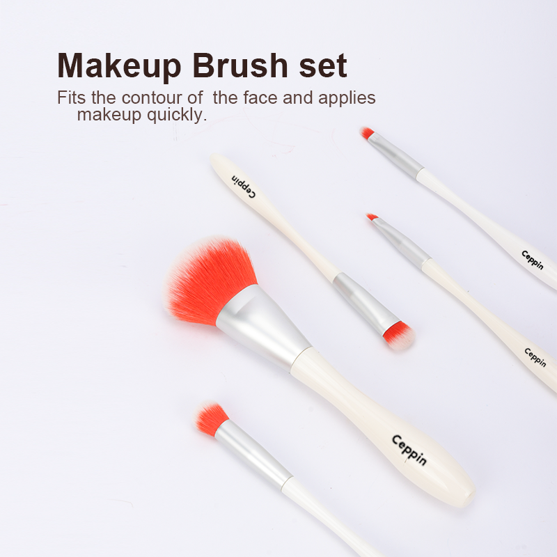 5 pcs Professional Makeup Brush Set