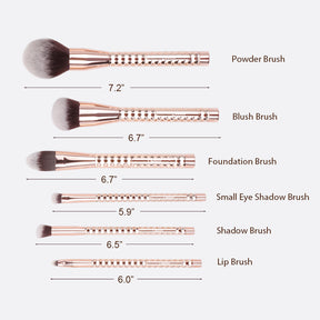 12 pcs Premium Synthetic Makeup Brushes Set-9.9